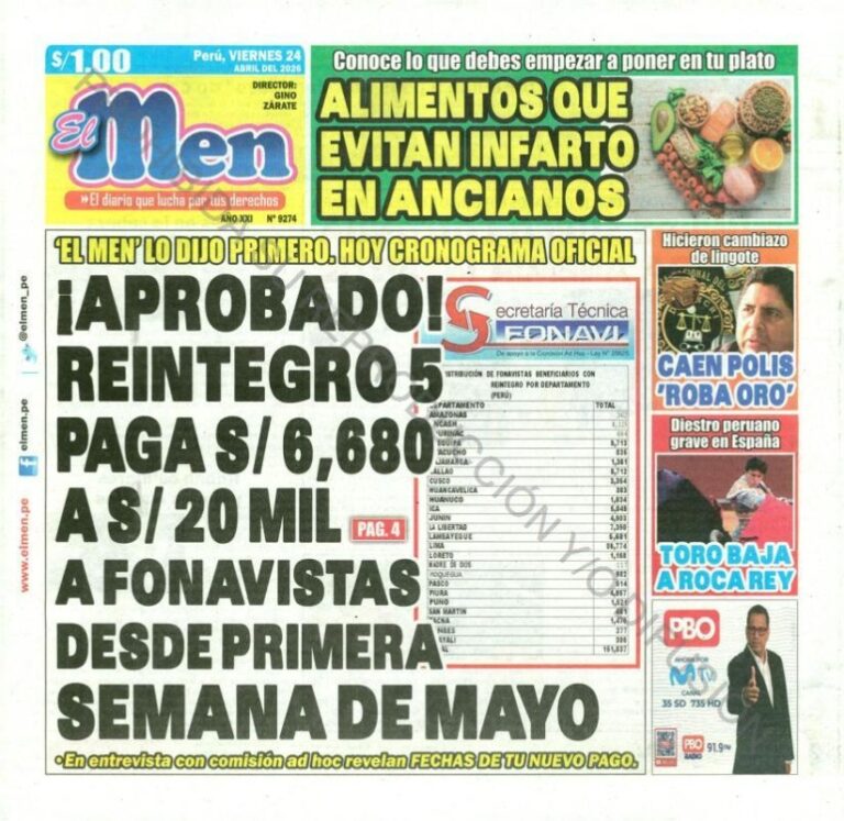 DIARIO (24 DE ABRIL)