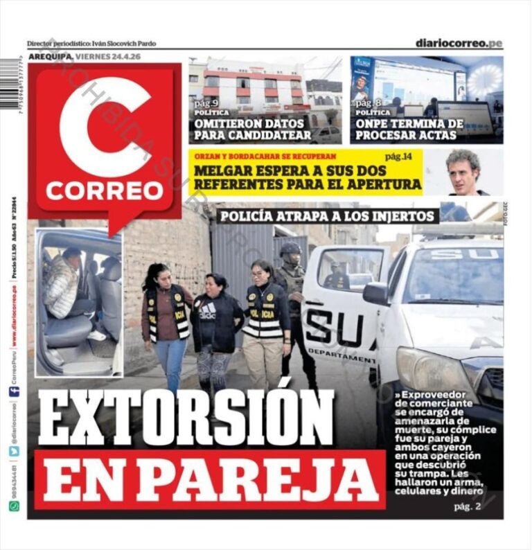 DIARIO AREQUIPA (24 DE ABRIL)