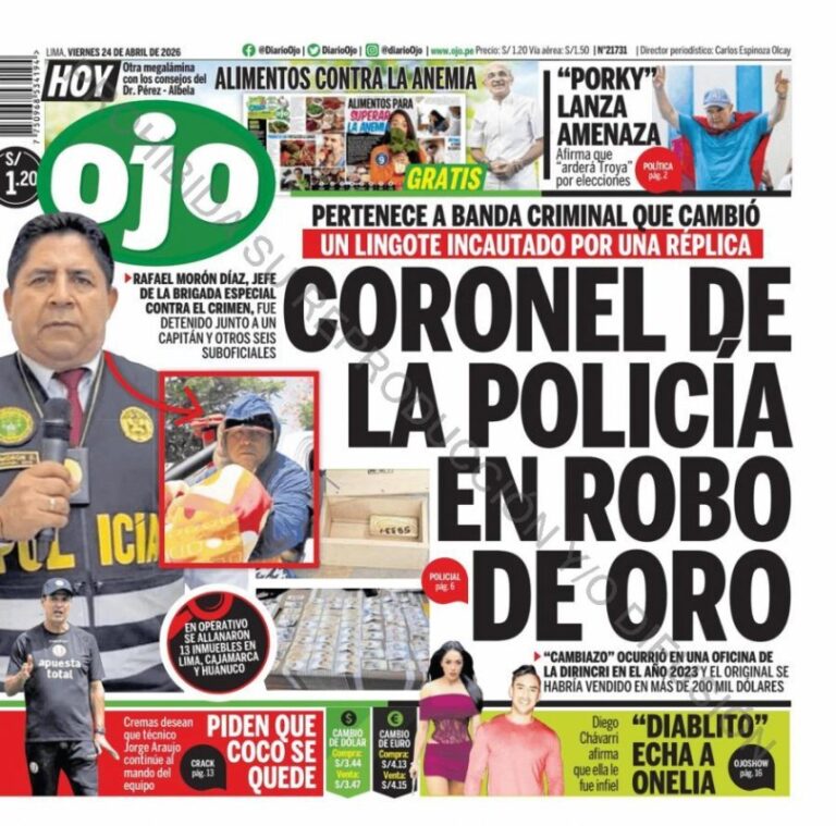 DIARIO OJO (24 DE ABRIL)