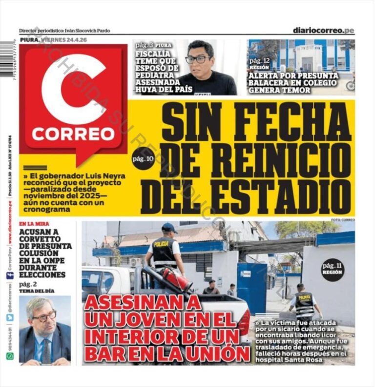 DIARIO PIURA (24 DE ABRIL)