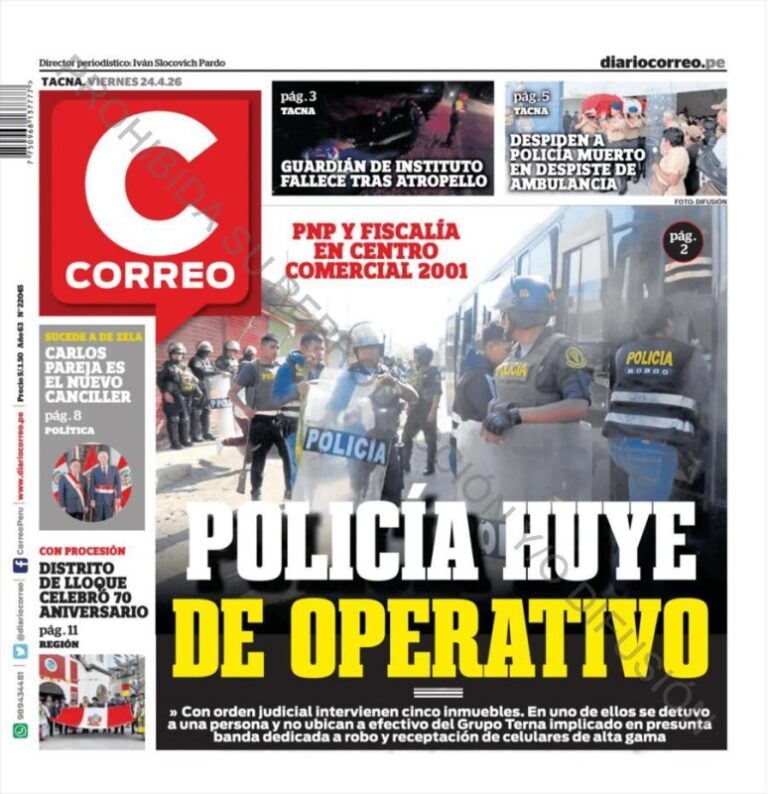 DIARIO TACNA (24 DE ABRIL)