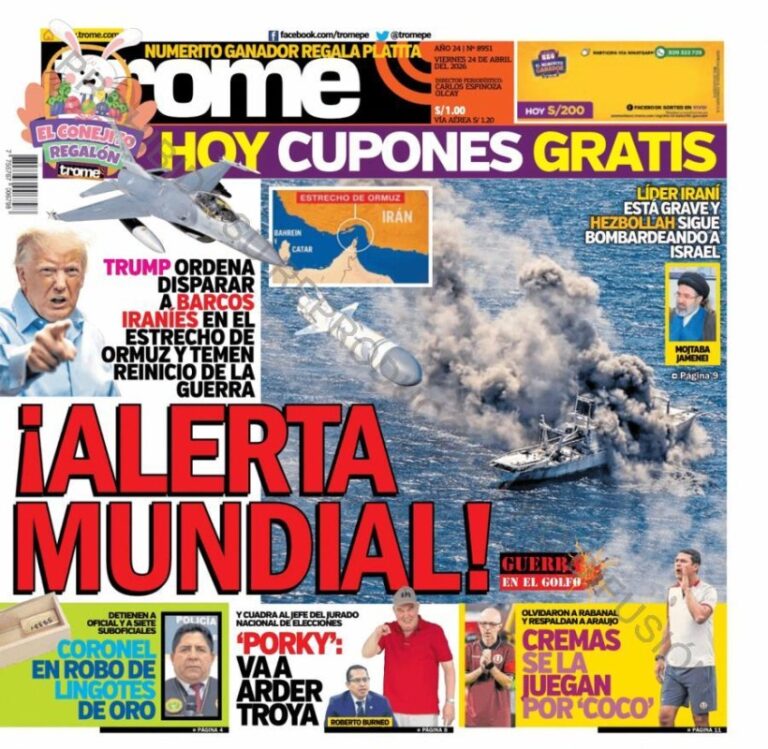DIARIO TROME (24 DE ABRIL)