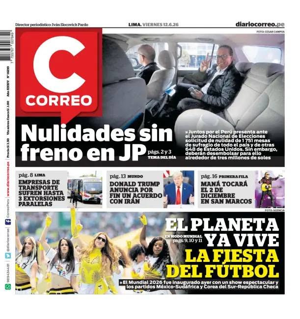 DIARIO CORREO - 12 DE JUNIO