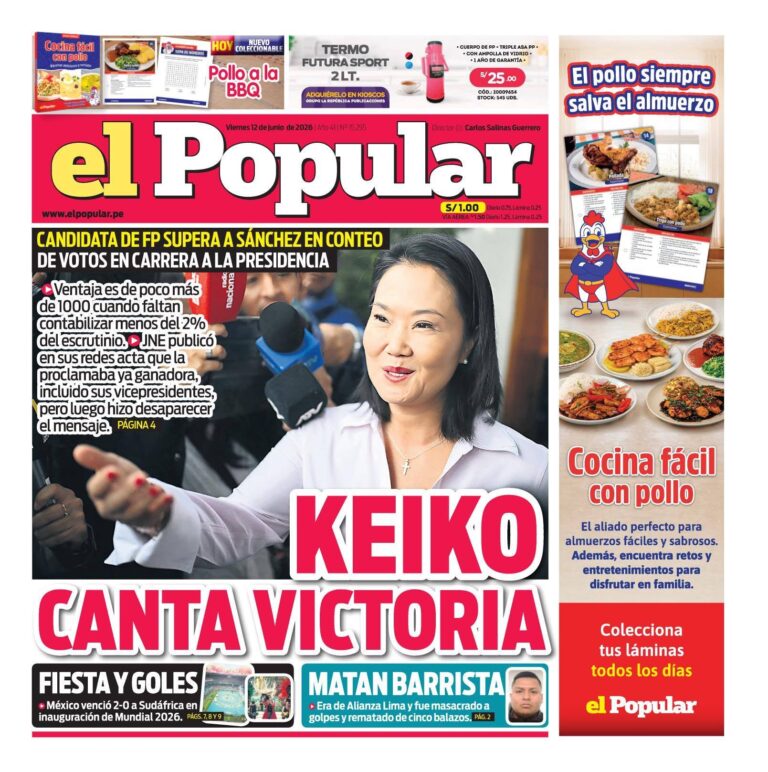 DIARIO EL POPULAR - 12 DE JUNIO