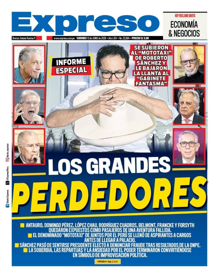 DIARIO EXPRESO - 12 DE JUNIO