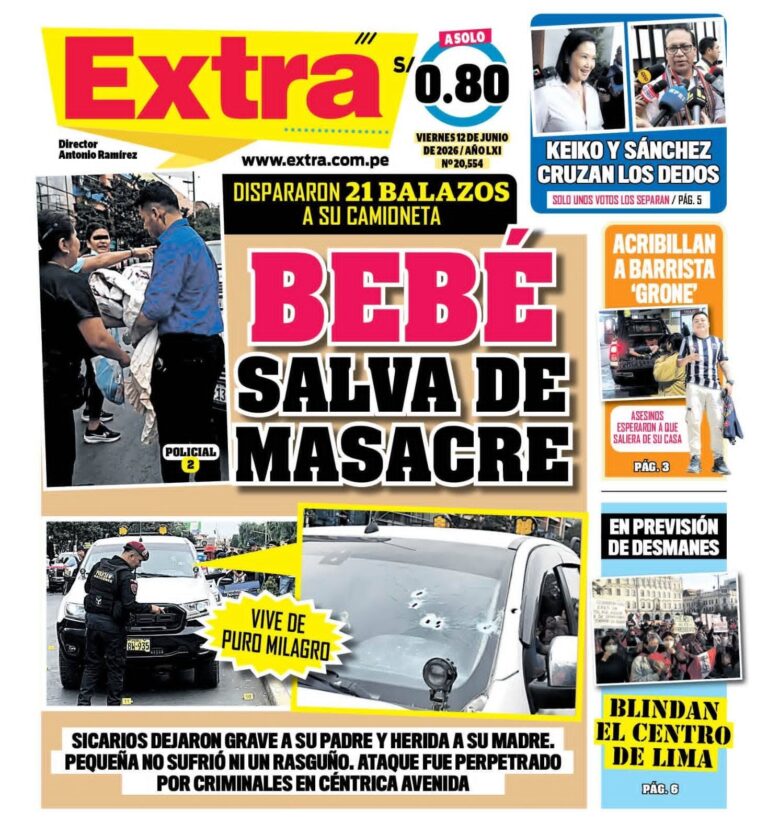 DIARIO EXTRA - 12 DE JUNIO
