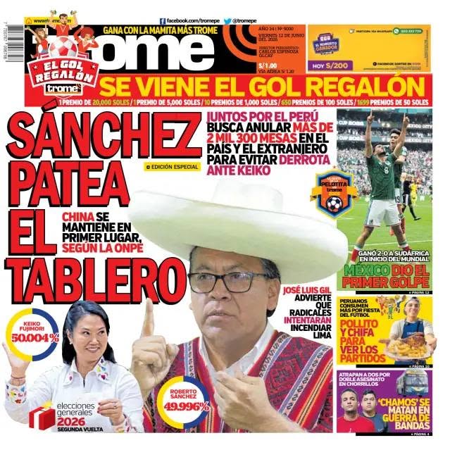 DIARIO TROME - 12 DE JUNIO