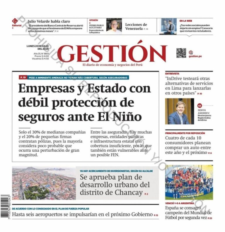 DIARIO GESTION - 20 DE JUNILO