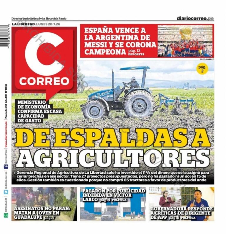DIARIO LA LIBERTAD - 20 DE JUNILO