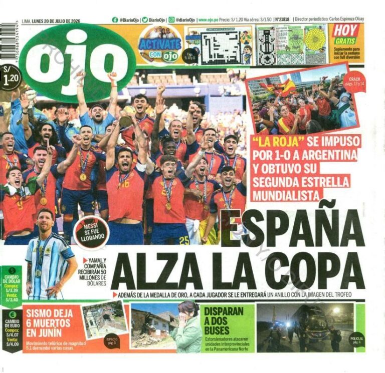 DIARIO OJO - 20 DE JUNILO